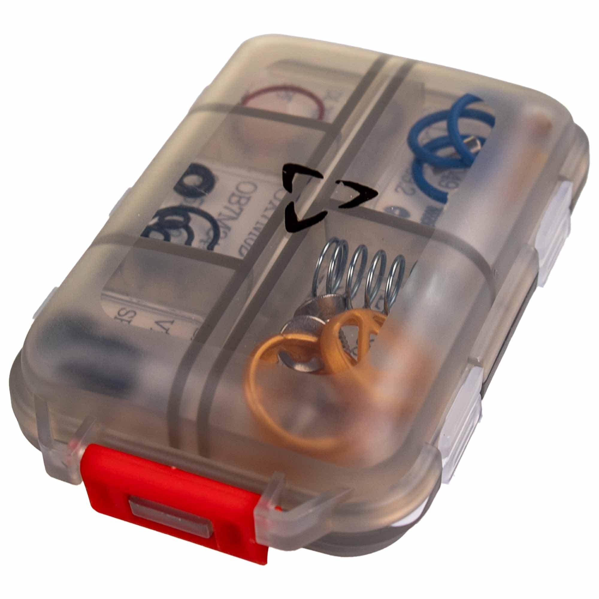 DLX Luxe® AIRE Ersatzteil Set Wechsel-Box, Kammern, Werkzeugbox, Gummiringe, Federn