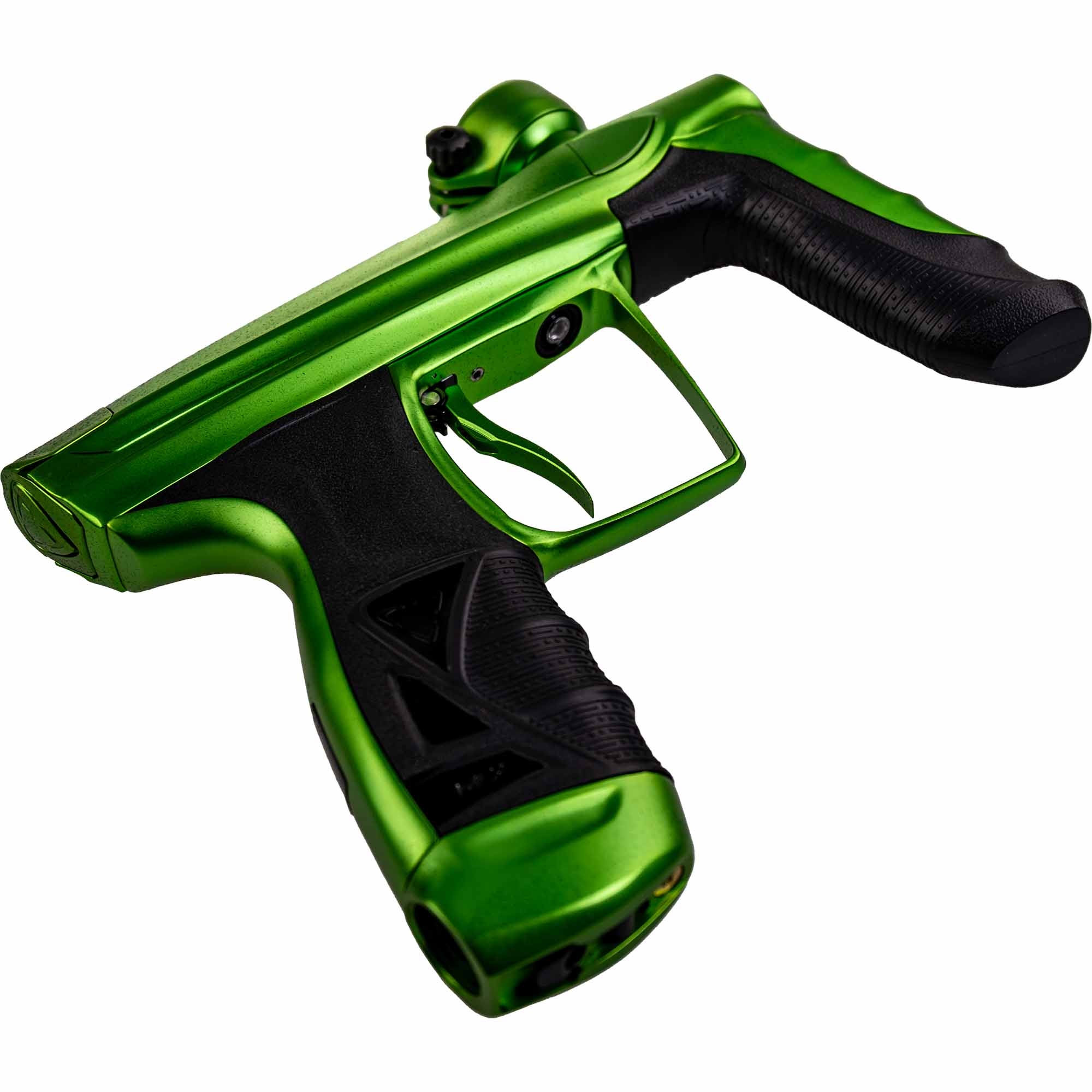 DLX Luxe® AIRE Markierer, grün matt Paintball-Pistole, Grün, ergonomischer Griff, Auslöser, Kartuschenöffnung