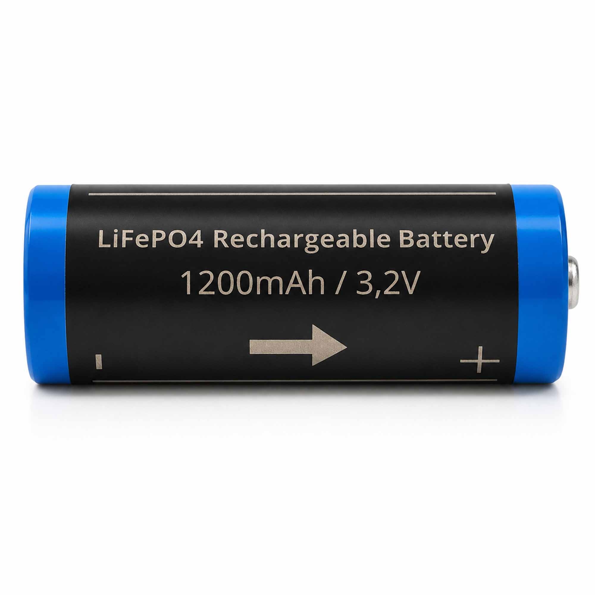 DLX Luxe® AIRE Akku Wiederaufladbarer Akku, Li-Ion, 1200mAh, 3,2V, Pfeil-Symbol