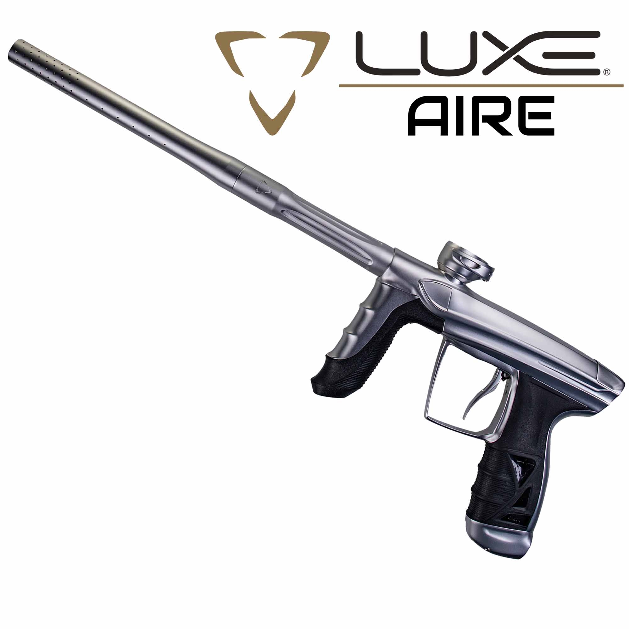 Paintball-Pistole, Luftpistole, Metall, Griff mit Akku, Lauf