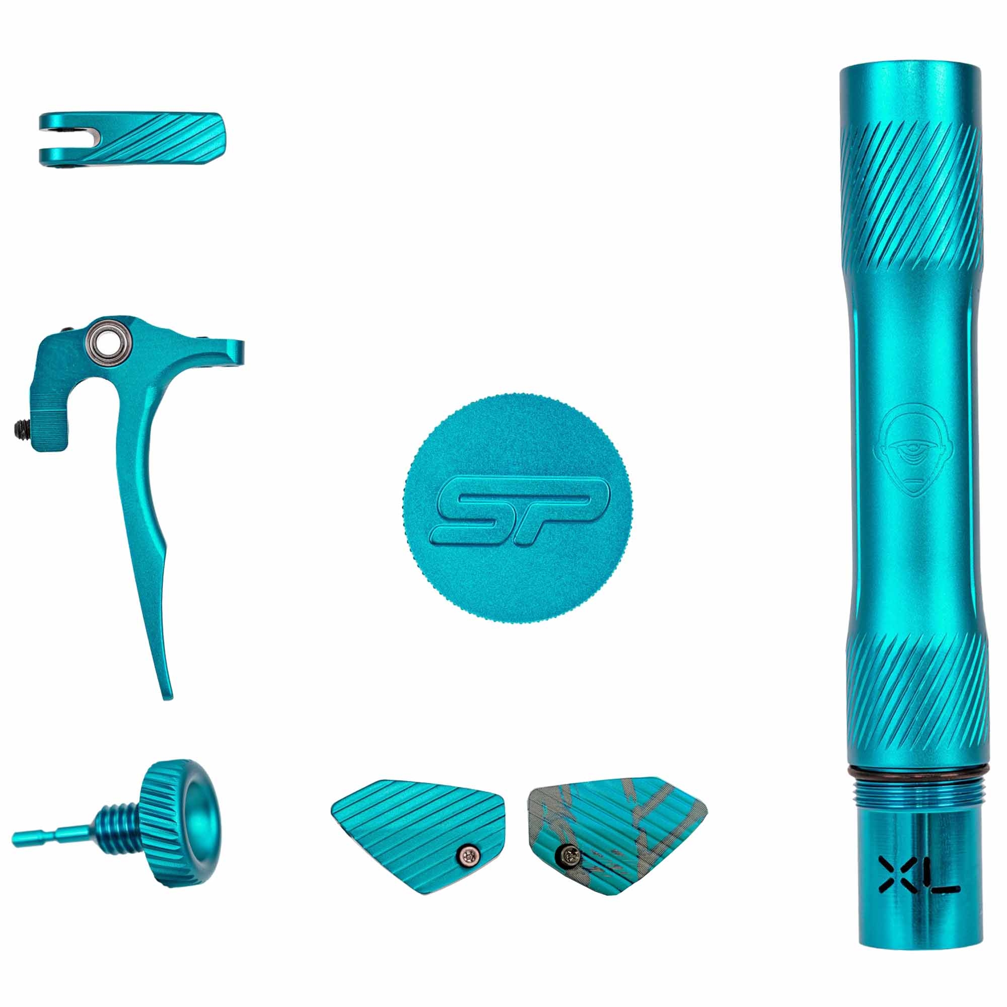 Shocker ERA Accent Set - Teal Einzelstück Trekking, Kleidung-Accessoire, Auswahl, Schrauben, Gurtel