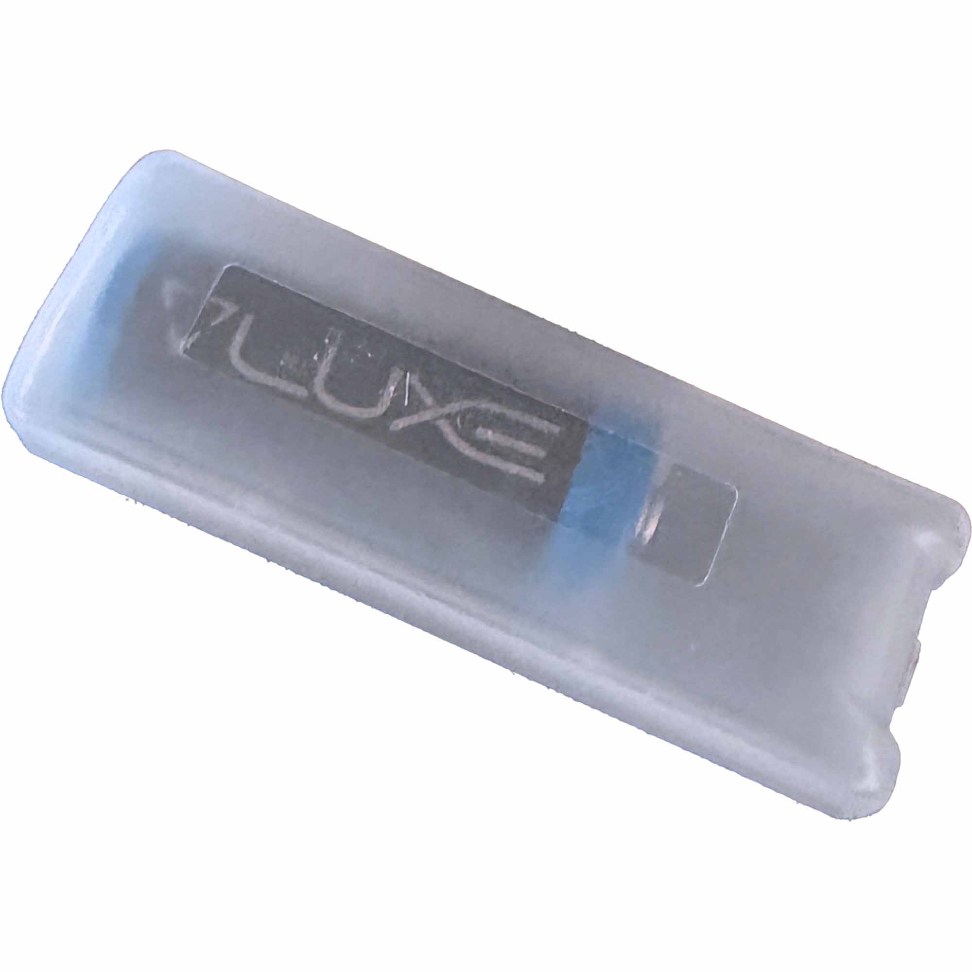 DLX Luxe® AIRE Akku USB-C, Lanyard, Adapter, Blue accent, Transparent case