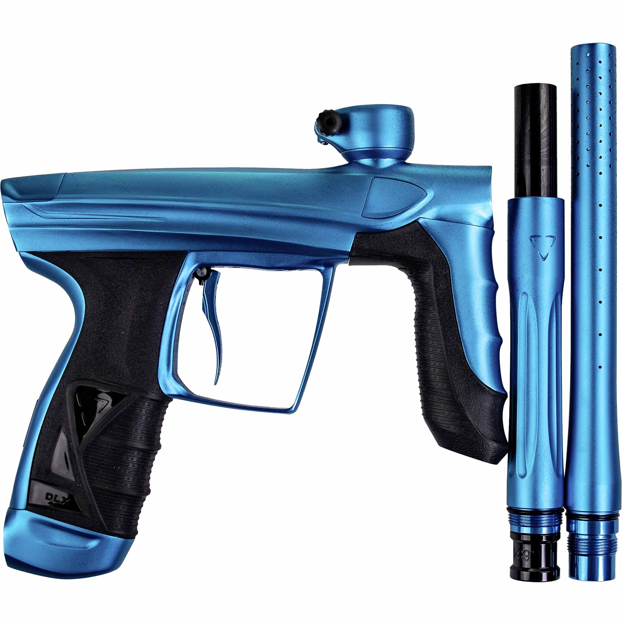 DLX Luxe® AIRE Markierer, blau matt Druckpistole, Spritzpistole, Lackierpistole, Druckluftpistole, Pistolenkörper