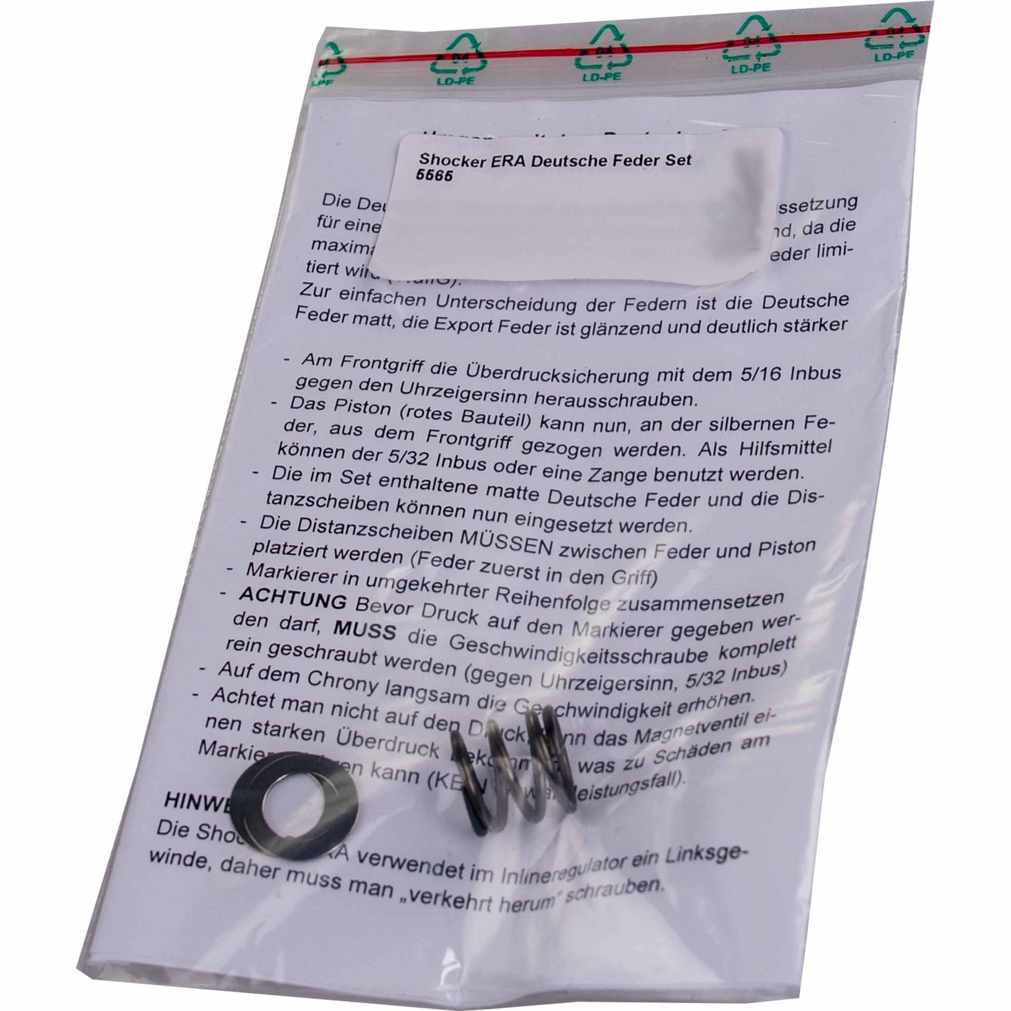 Shocker ERA Deutsche Feder Set