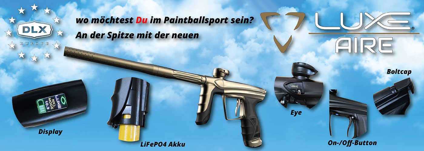 Feuerwaffe, Waffe, Pistole, Handfeuerwaffe, Gewehr, Paintball gun, Marker, LiFePO4 Akku, Display, Boltcap